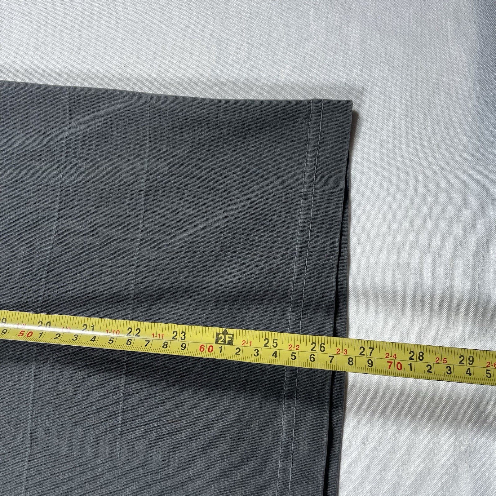 Uni/Form 100% Supima Cotton Subtle Striped Design Boxy Heavy weight Tee Shirt L gallery