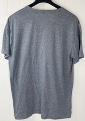 Galaxy By Harvic Grey V-neck Jersey Basic Short Sleeve T-Shirt Lot Of 2 Size 2XL