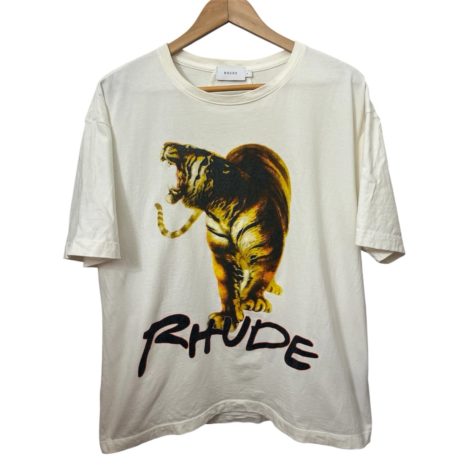 Rhude Tiger Graphic Men’s T Shirt Size Small