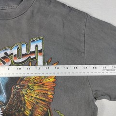 Gibson Shirt Mens Medium Gray Eagle Guitar Nashville Graphic Rock Music Tee