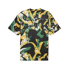 PUMA Rival Rage Relaxed Fit Graphic Basketball Crew Neck Short Sleeve T-Shirt Me