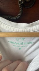 Vineyard Vines St. Patrick’s Day White Whale Logo Pocket Tee Regular Fit