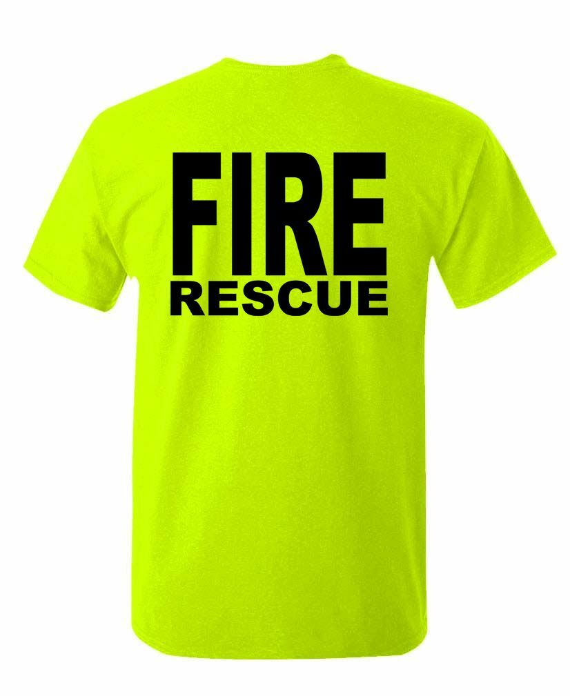 Fire Rescue - High Visibility - Unisex T-Shirt gallery