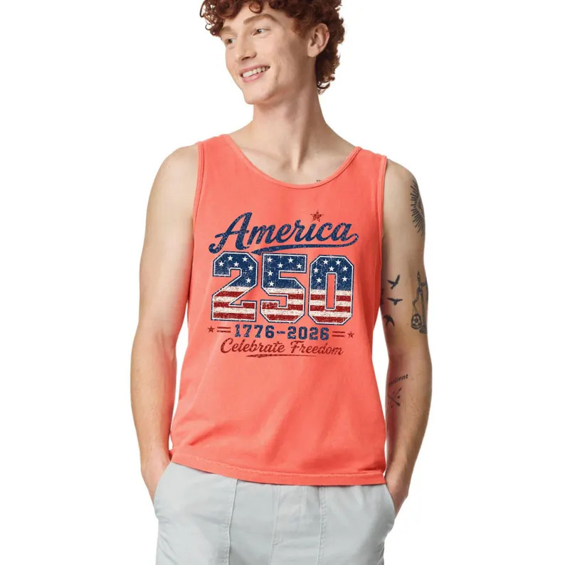 America 250 Years Independence Patriotic Tank Top gallery