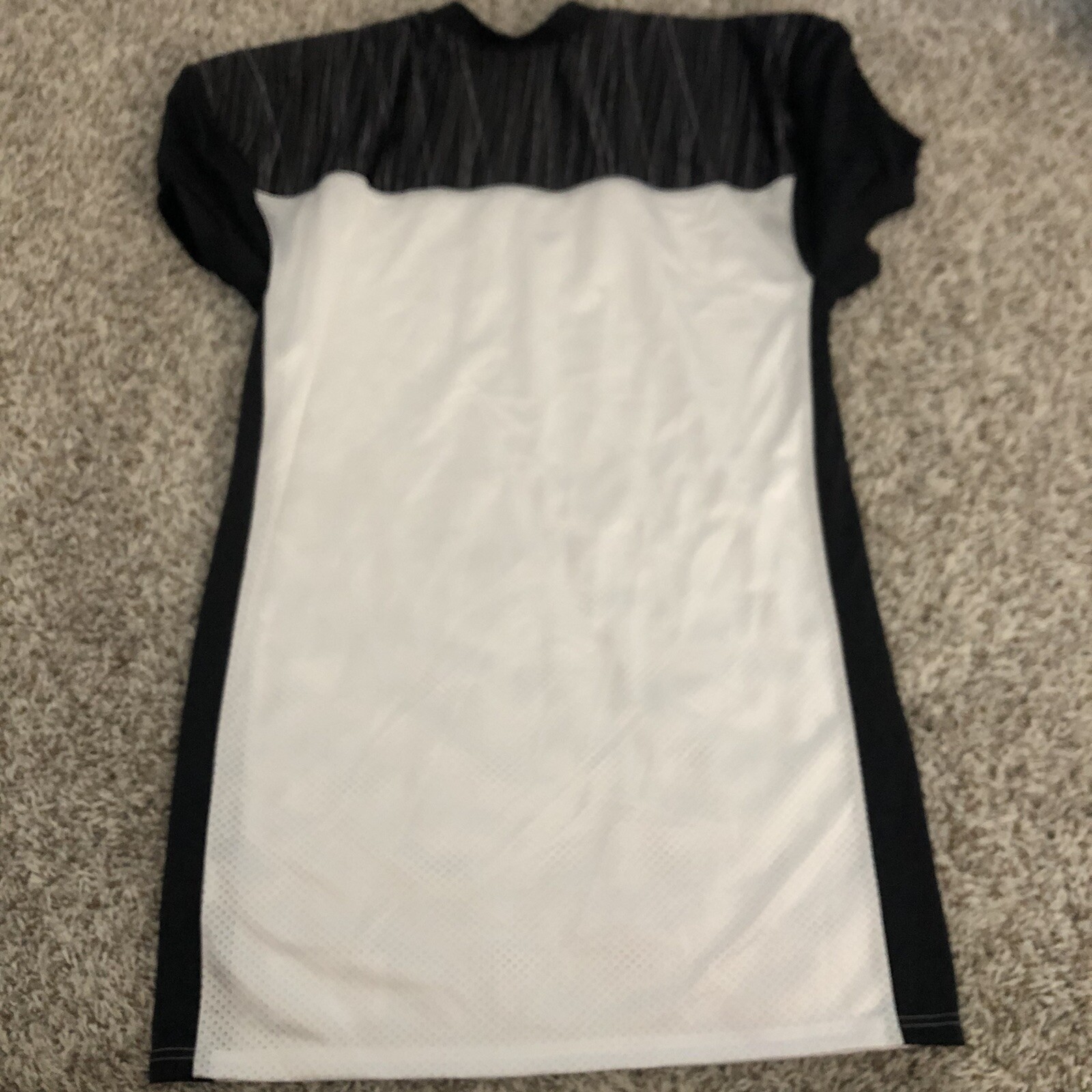 Augusta Sportswear Half-Elastic Cuff Slant Football Jersey Size Large V Neck gallery