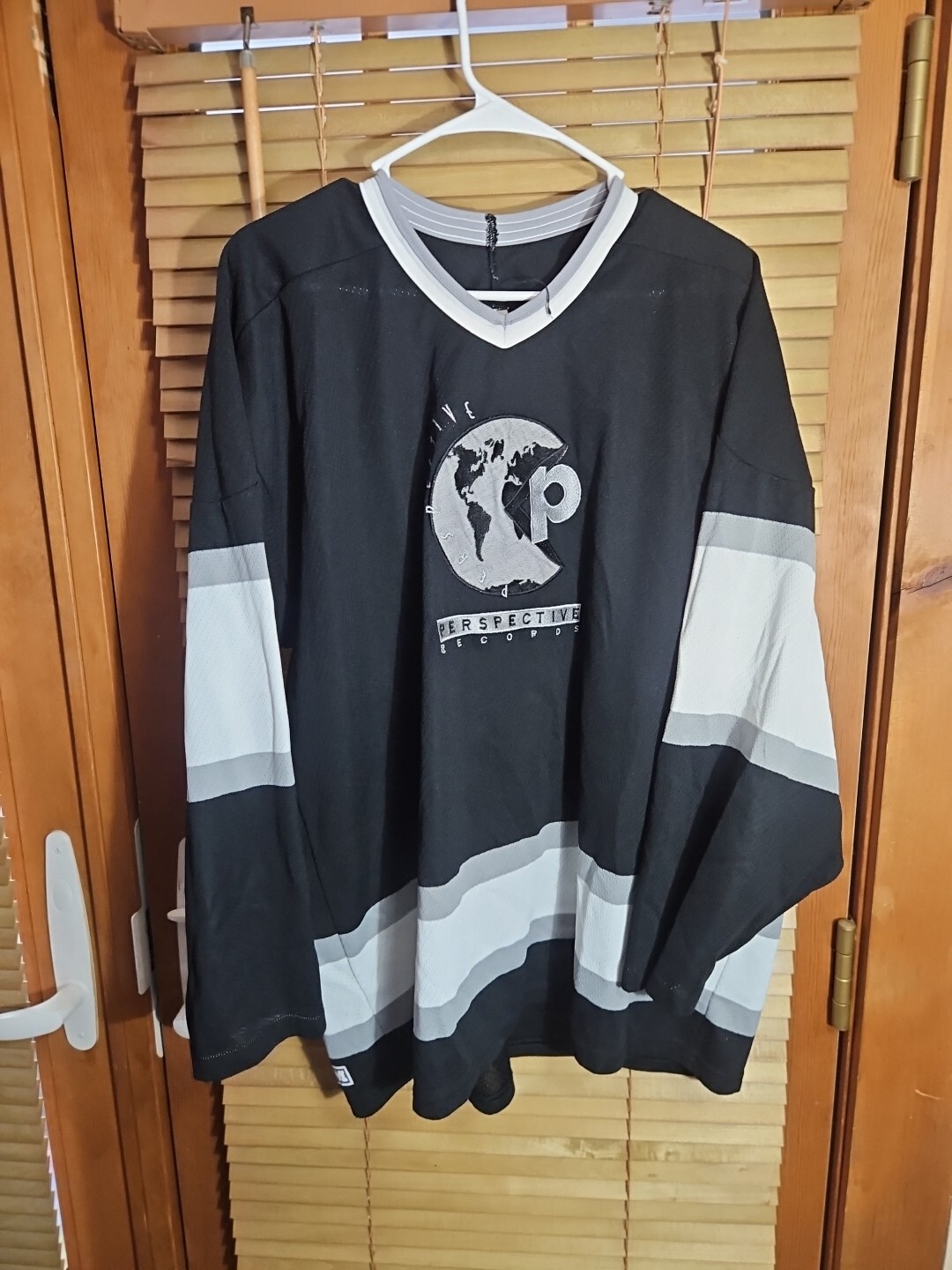 Vintage 90s CCM Perspective Records Promo Jersey Men’s XL Rap Hip Hop Kazaam