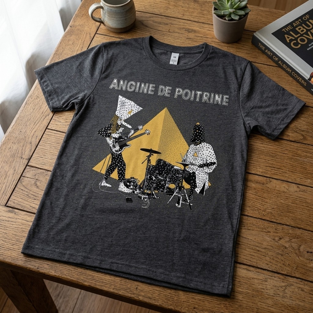 Angine de Poitrine Band Vintage Music T-Shirt TA79 gallery