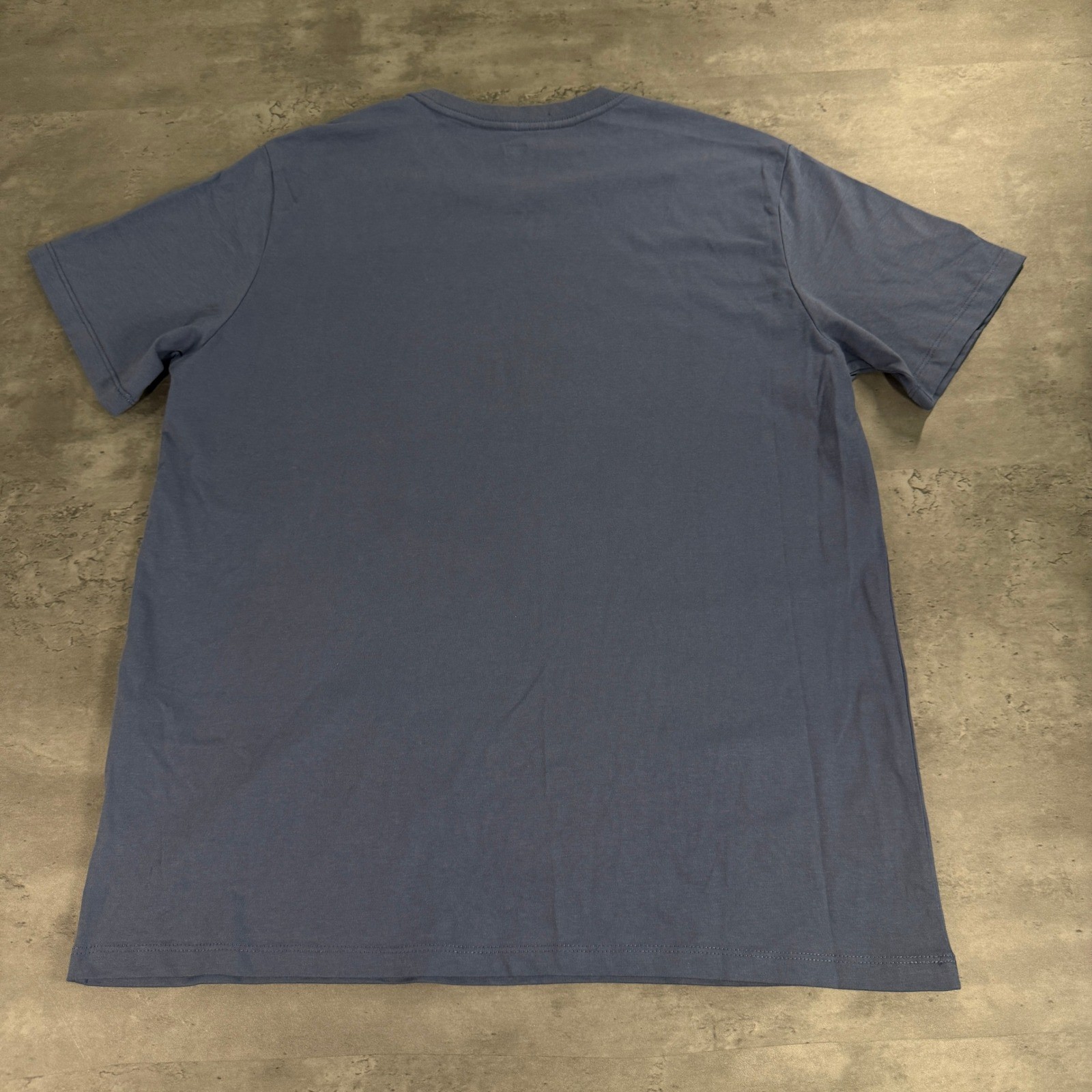 Levis Graphic T-Shirt Mens Large Blue Original Riveted Two Horse Logo Tee gallery