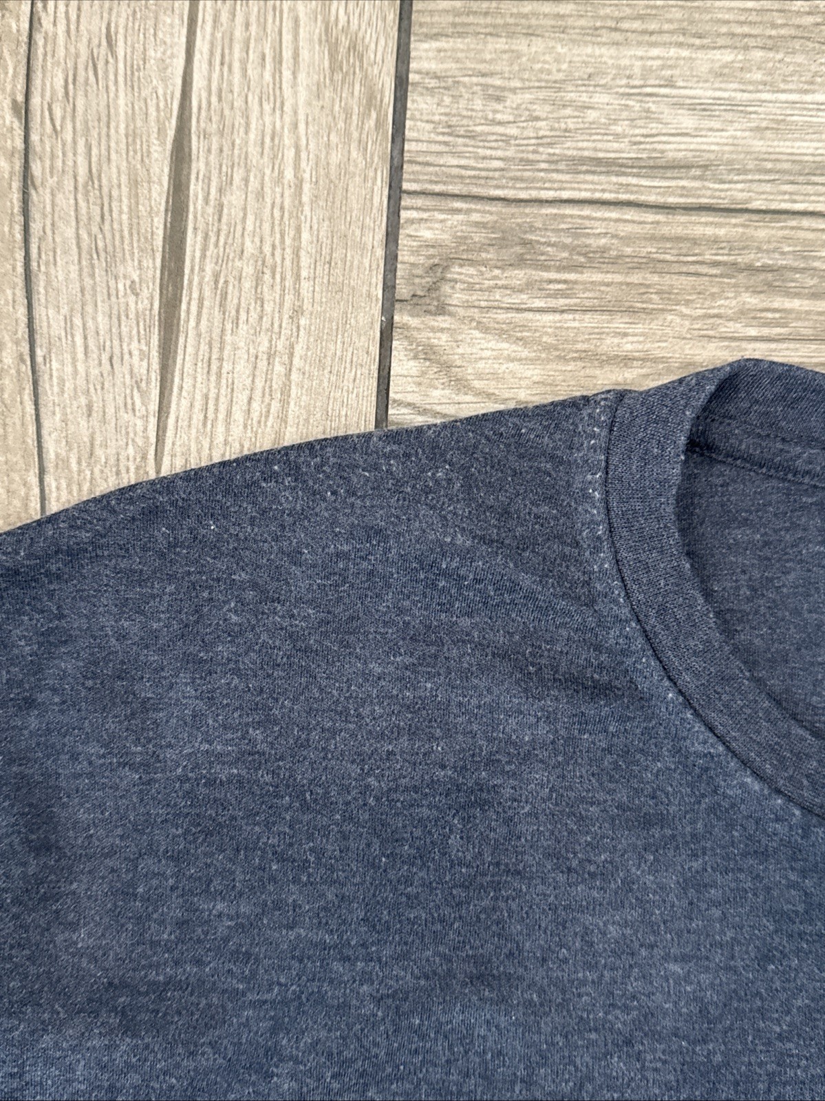 2017 Croft & Barrow Easy Care Long Sleeve Henley Navy Sail Heather Tee Size 4XB gallery