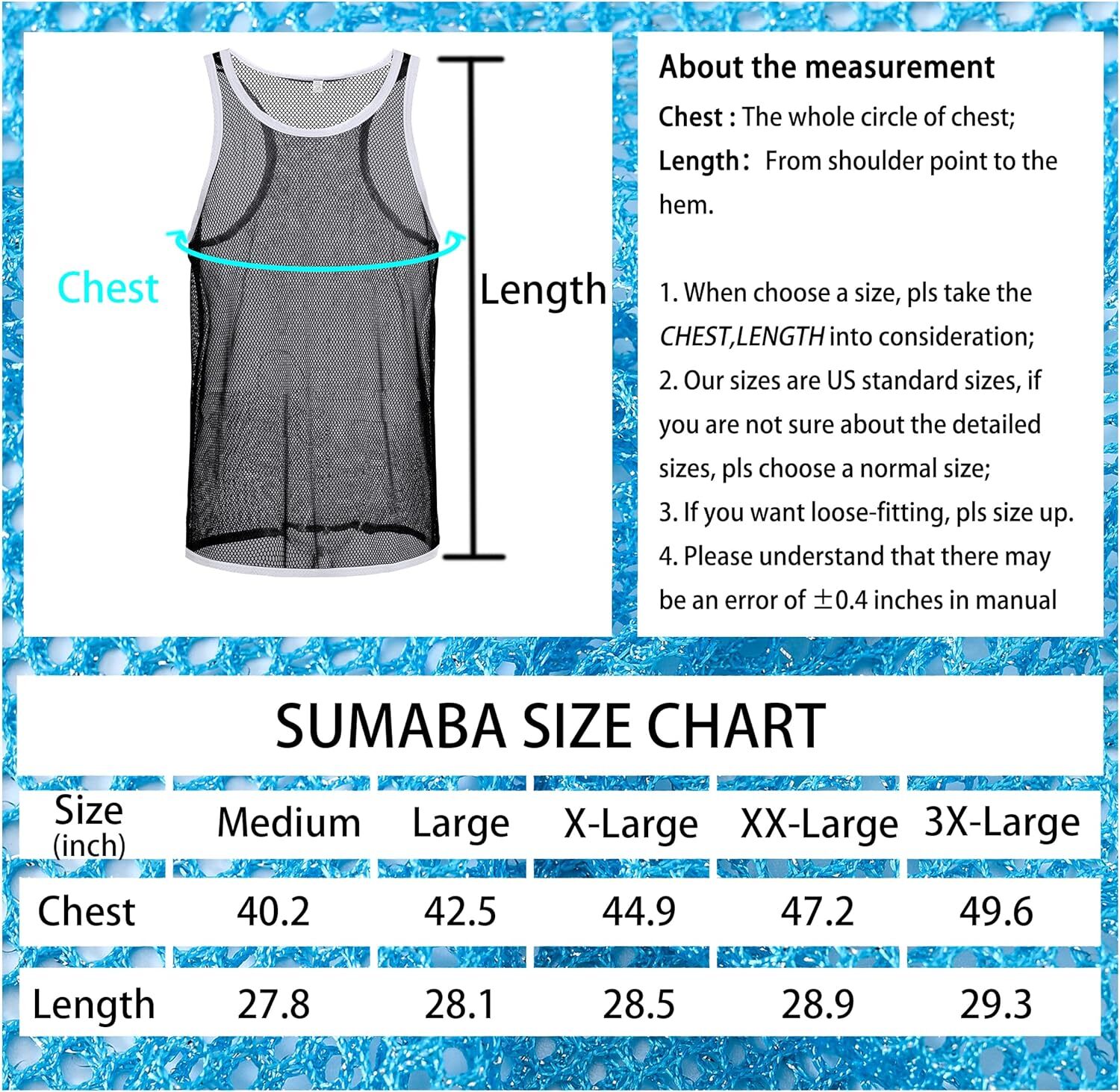 Mens Undershirt Sexy Mesh Vest Breathable Soft See Through Sleeveless Tank Tops gallery