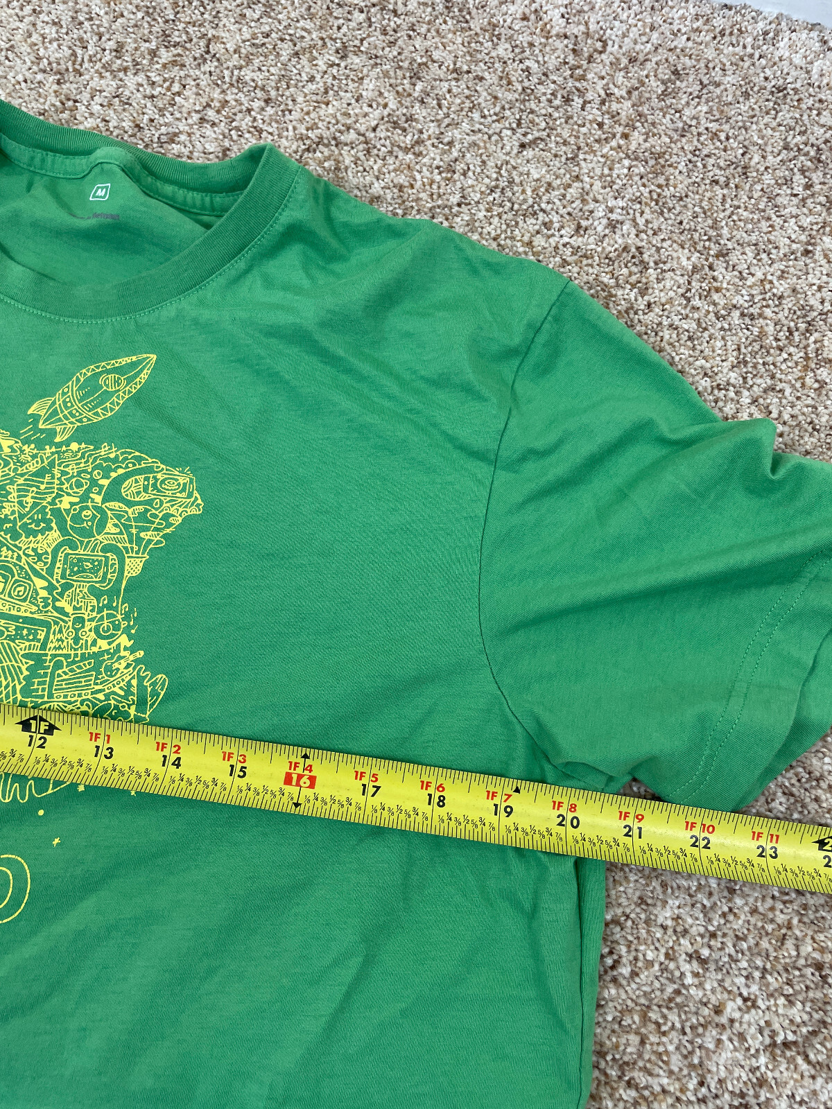 Apple Store Apple Camp T-Shirt Logo Green Computers Mac Macintosh Mens M gallery