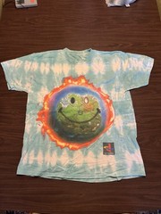 Travis Scott Fortnite Cactus Jack Smiley Face Earth Shirt Large Tie Dye