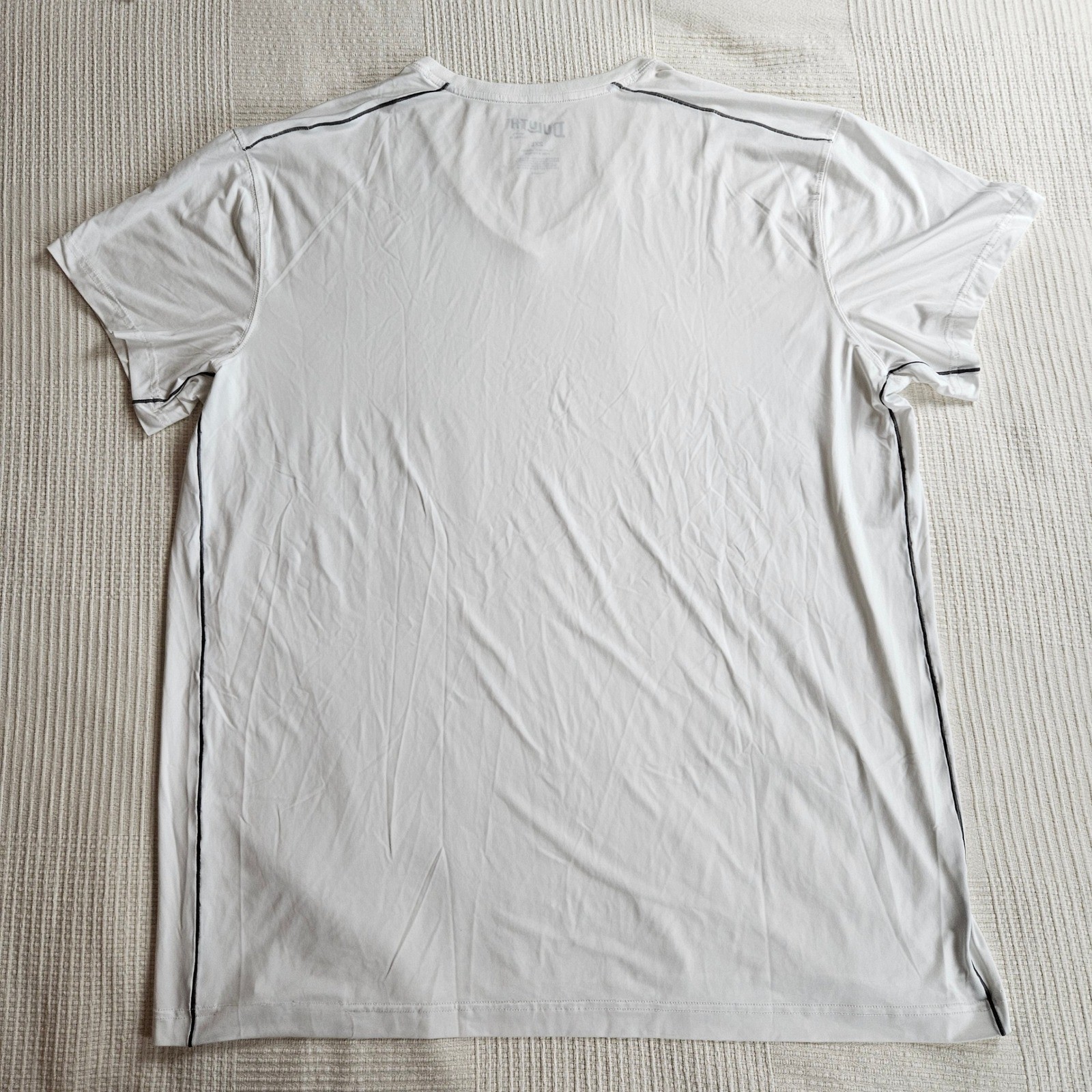 Duluth Trading Armachillo Cooling Performance T Shirt White Quick Dry Men 2XL gallery