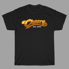 Cheers Restaurant Est. 1895 Men’s Black T-Shirt
