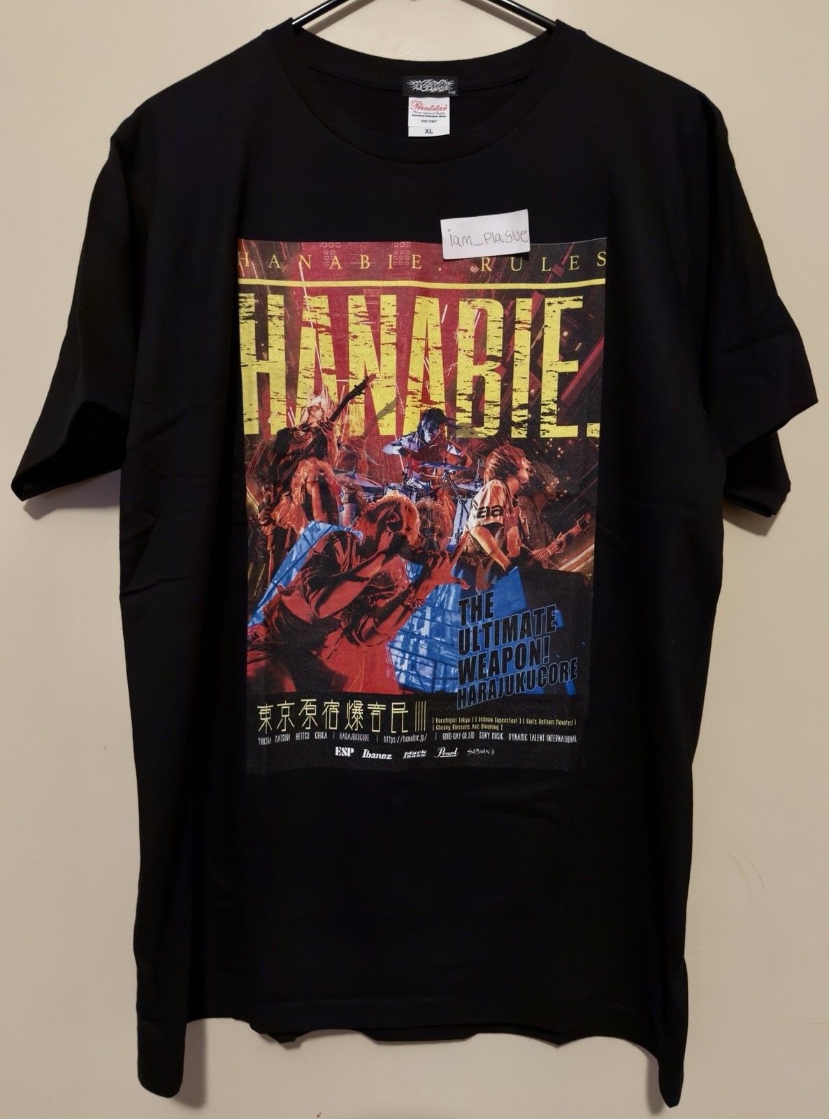 US Seller - Official HANABIE. Japan Tour Shirt XL CD Poster gallery