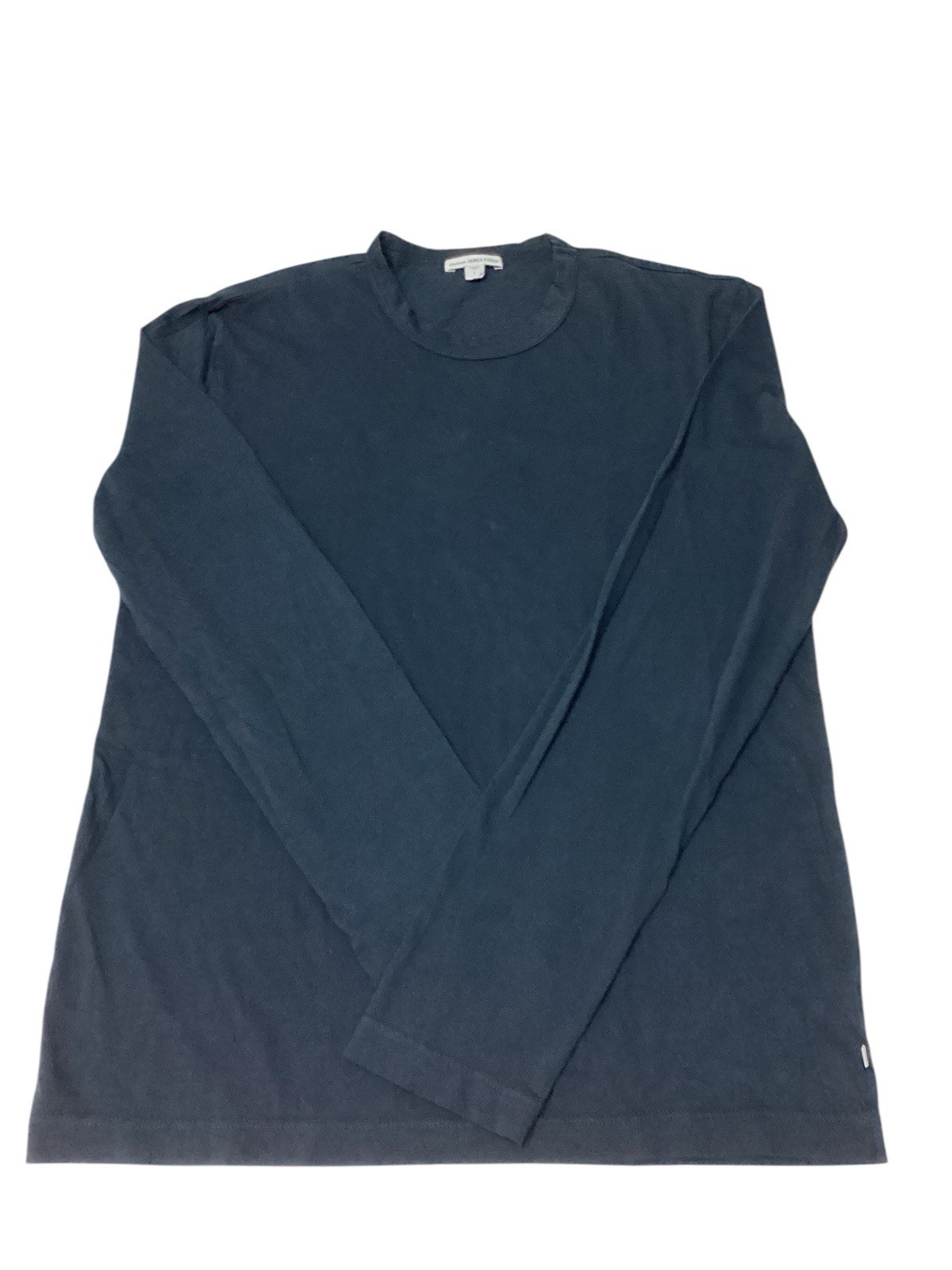 James Perse T-Shirt Crew Neck Long Sleeve 100% Combed Cotton Minimalist Size S gallery