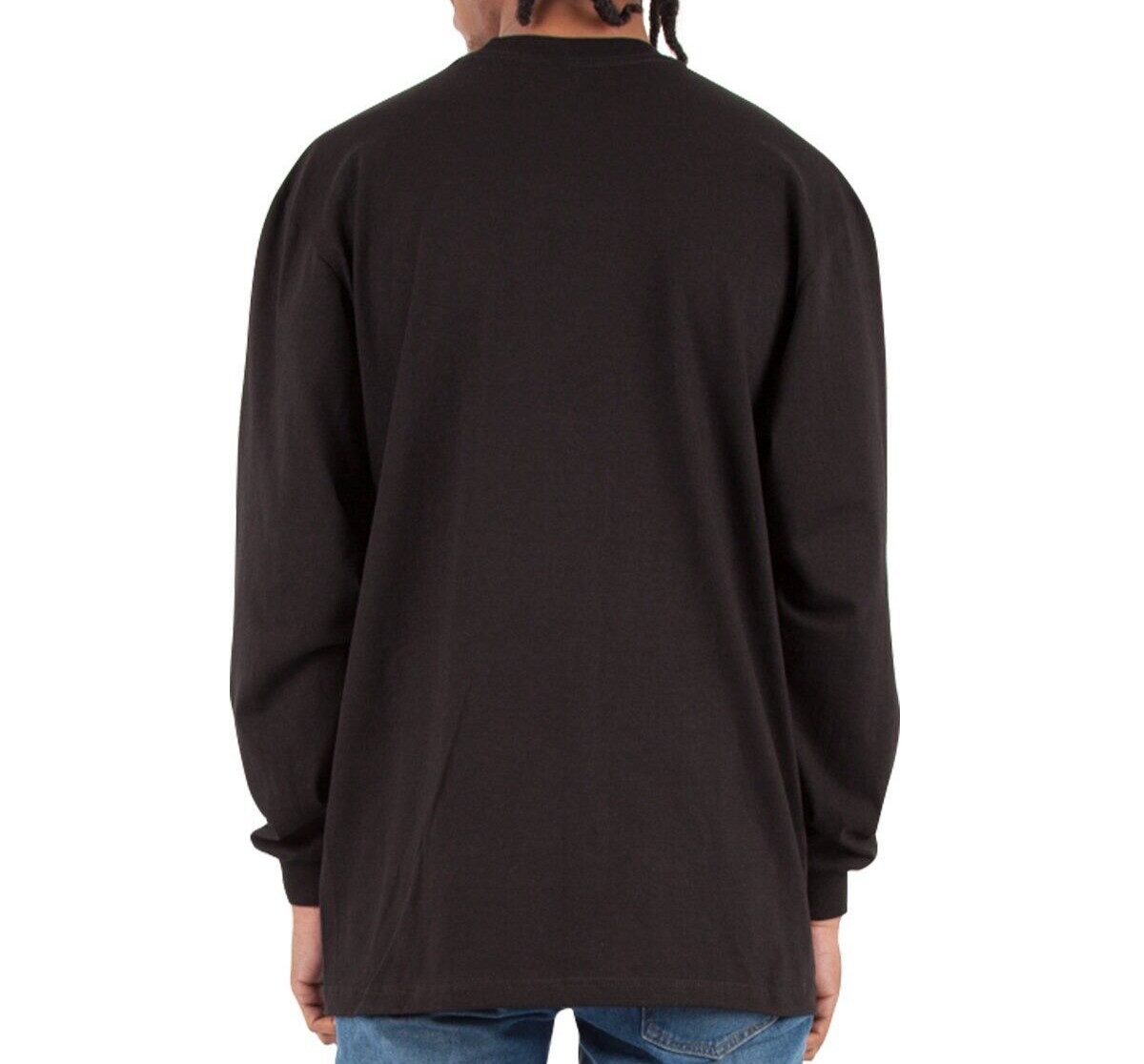 Shaka Wear Max Heavyweight Long-Sleeve T-Shirt Plain Crewneck Tee New S-5XL gallery