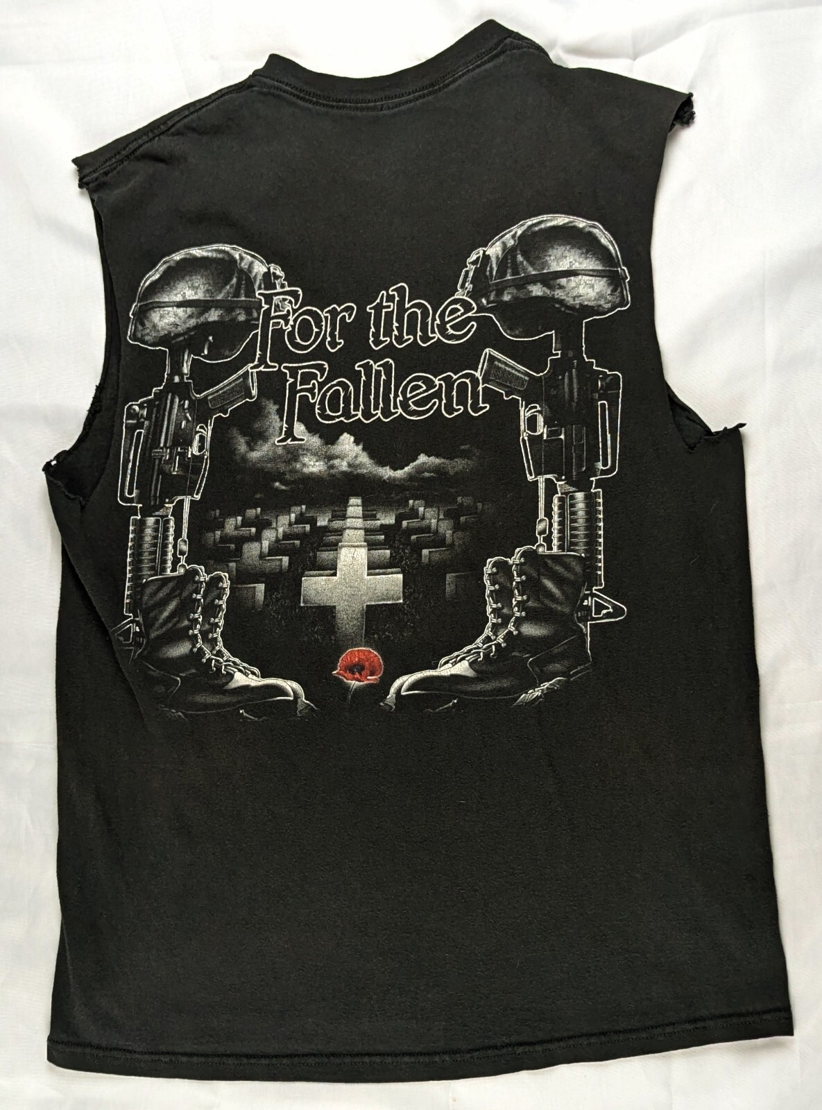 Black Inc Design US Army Made In USA Cutoff Sleeve For The Fallen gallery