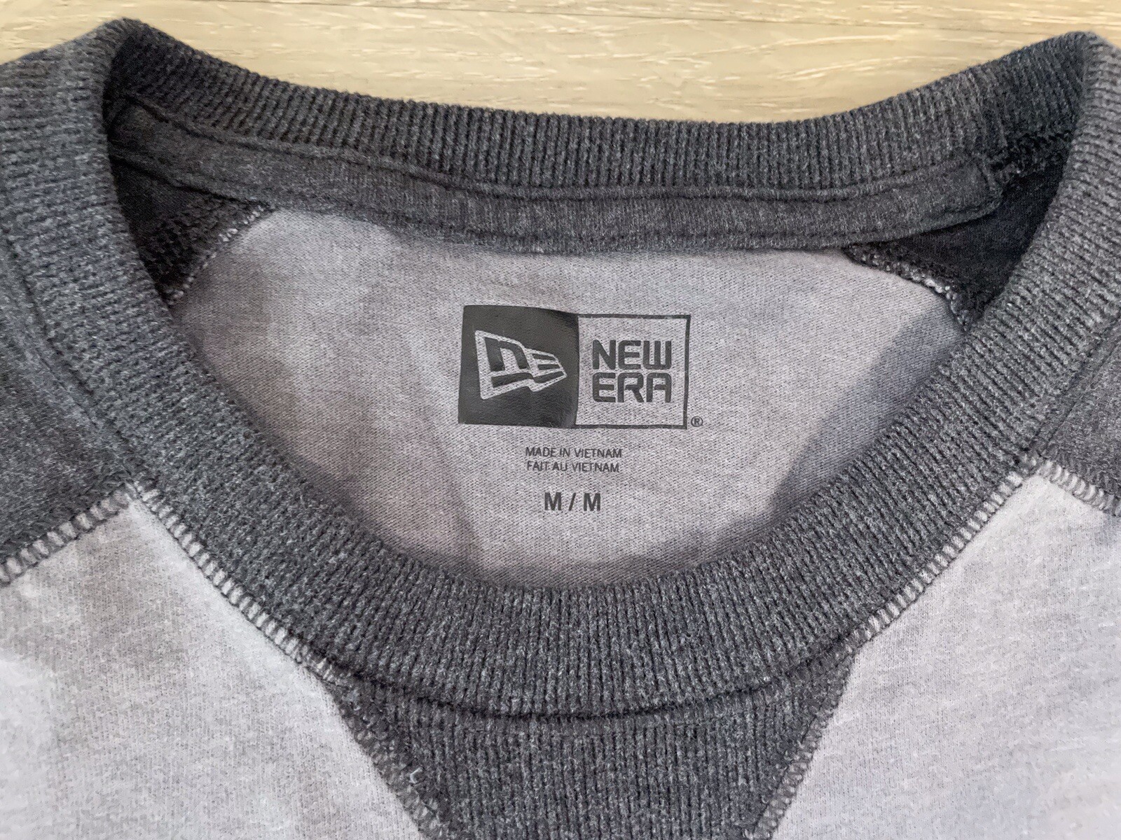 Men’s Sin City LGBT Sports Festival Sz M Gray Black Raglan T-shirt Crew Neck gallery