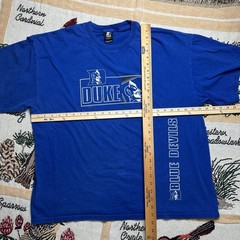 Vintage Starter Duke Blue Devils T-Shirt Mens XL Royal Blue