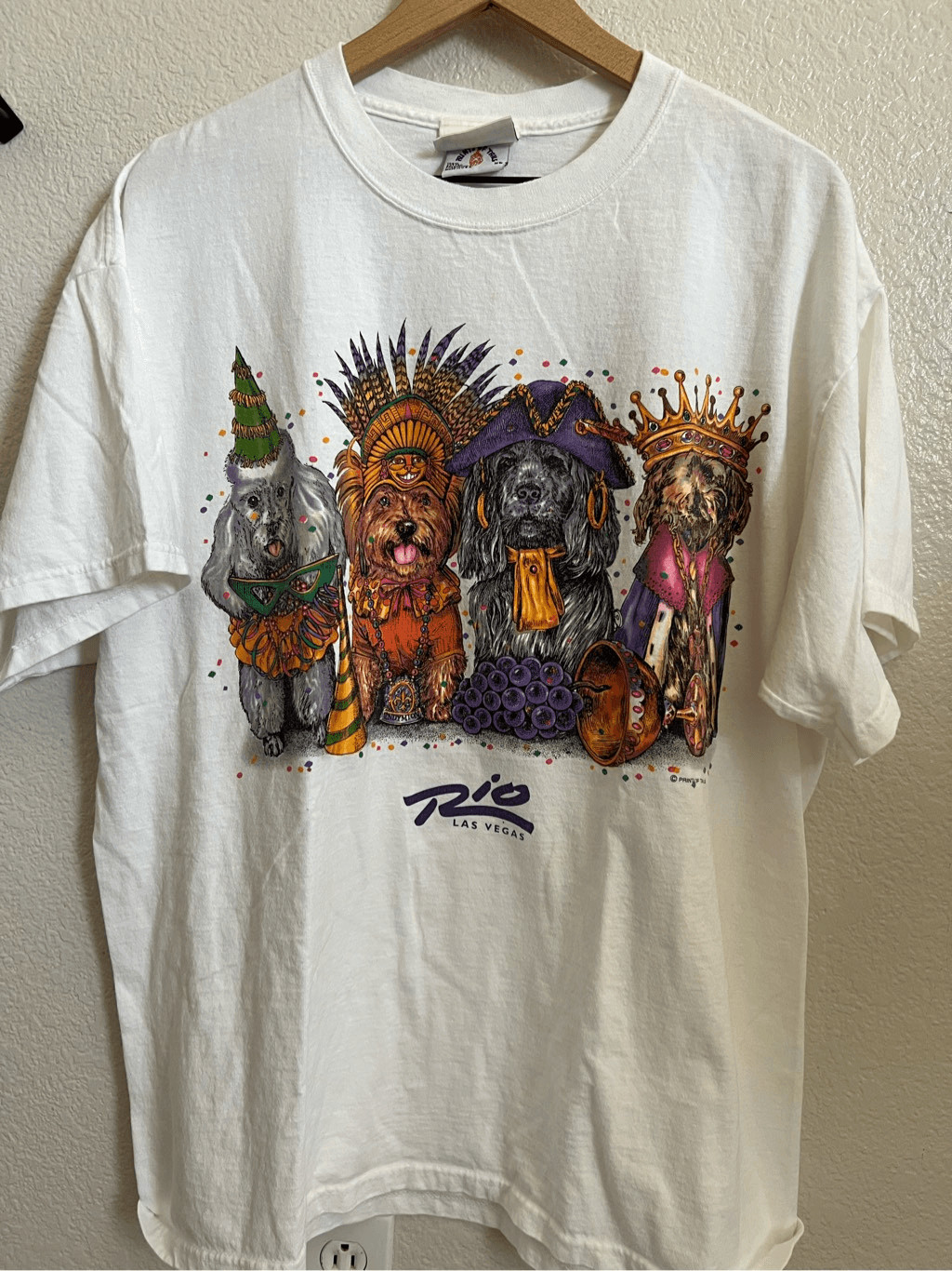 Vintage Rio Las Vegas Dog tee gallery