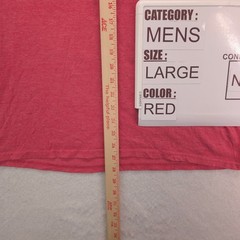 Magellan Outdoors Short Sleeve Crew Neck T-Shirt Mens Size Large L Red