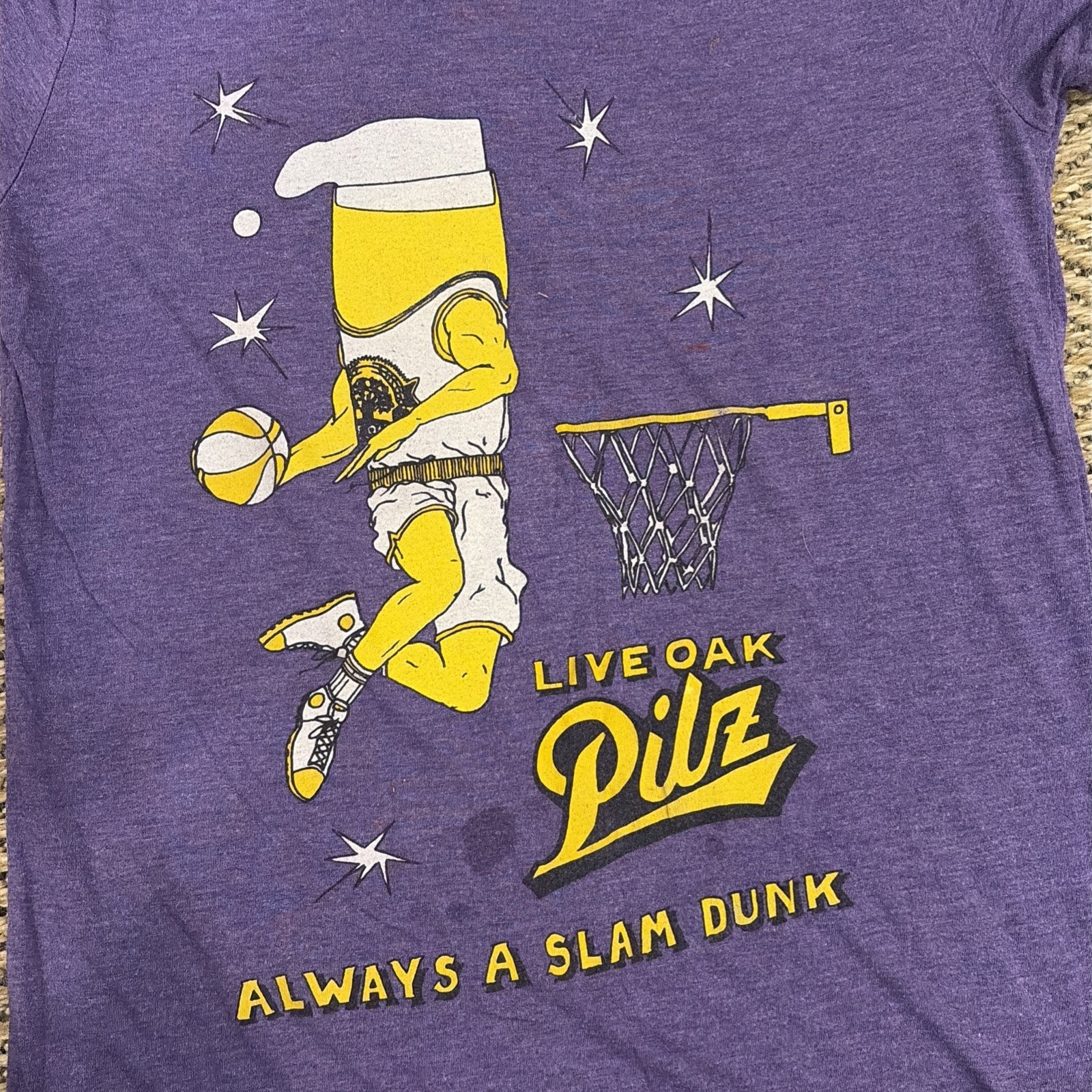 Lot Of 2 Live Oak Pilz (size XSmall)/Electric Jellyfish IPA Shirt (size Small) gallery