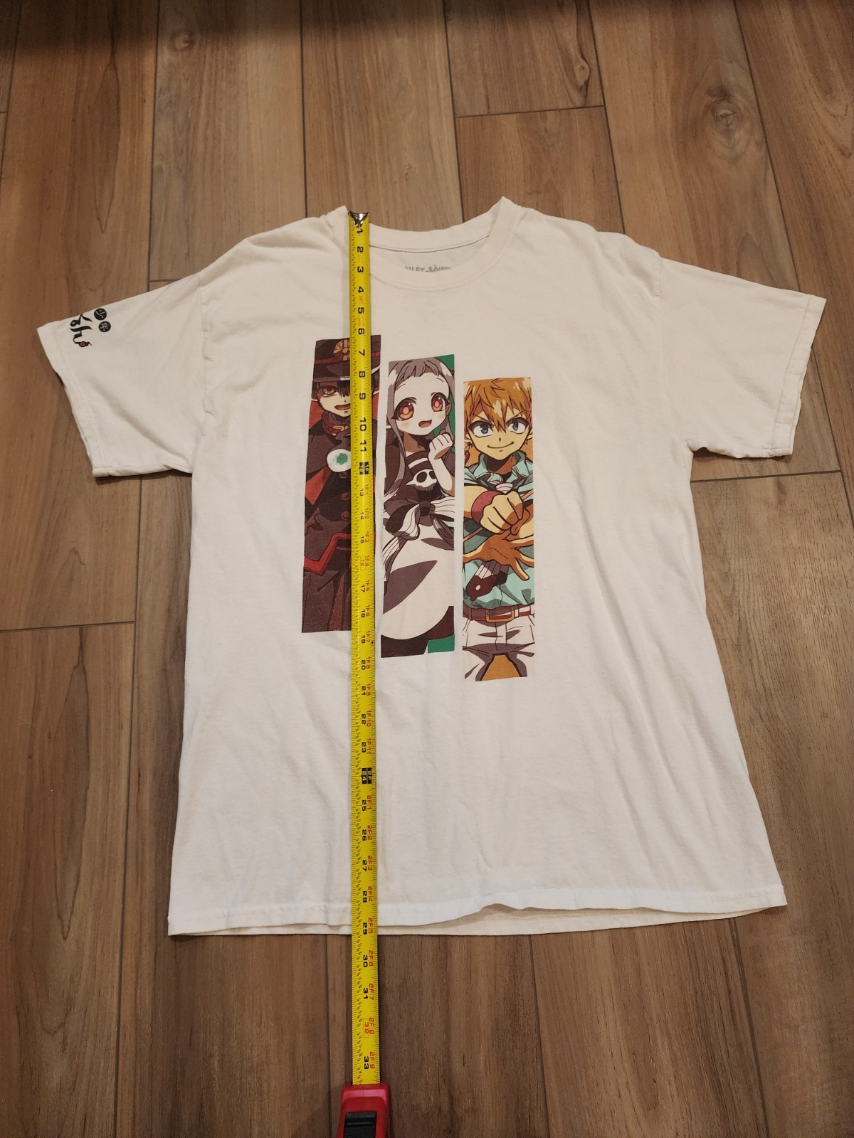 Toilet-Bound Hanako-Kun Anime White Graphic T-Shirt Goodie Two Sleeves Sz Large gallery