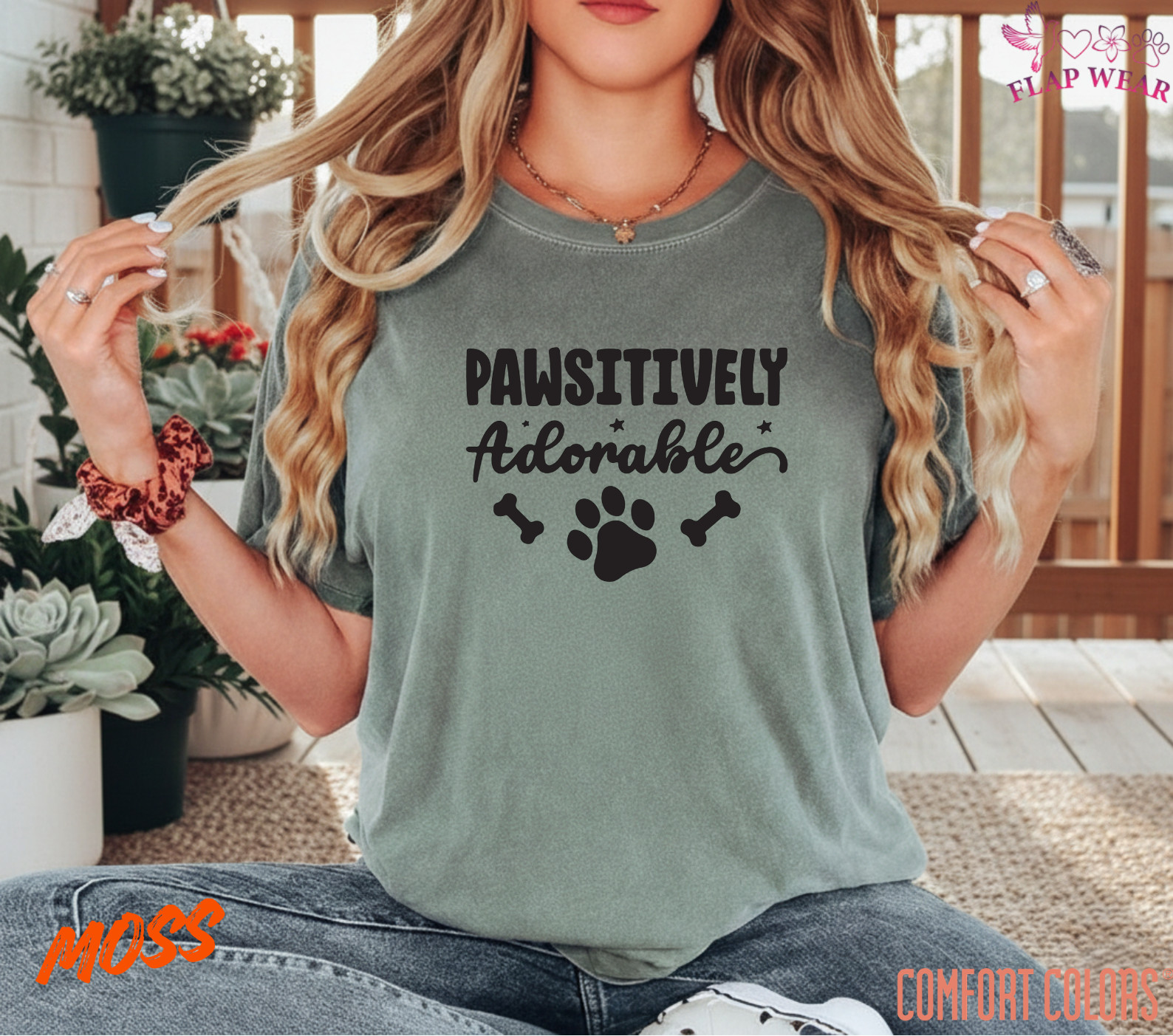 Unisex Pawsitively Adorable Dog Paw Print T-Shirt - Cute Pet Lover Graphic Tee gallery