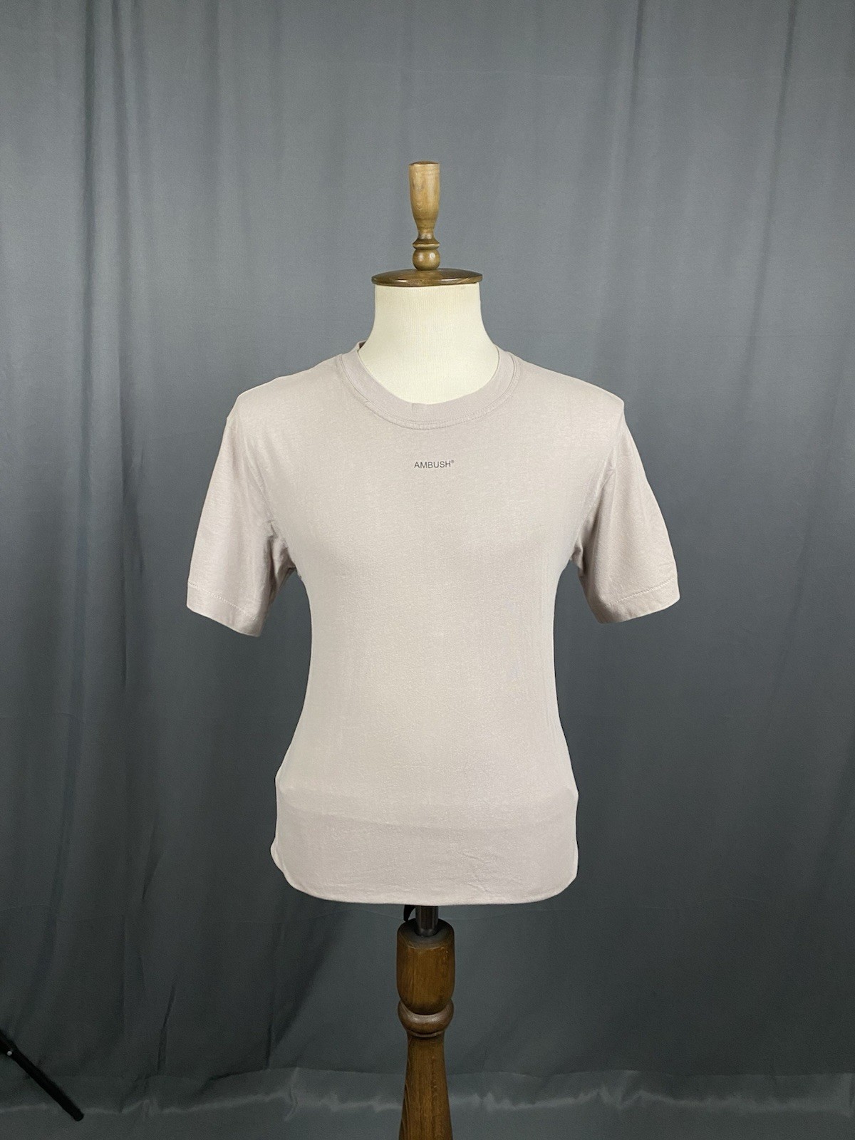 Ambush Big Logo Men's Gray T-Shirt Size 4 gallery
