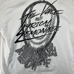 Y2K Lyrical Lemonade X OTF White Graphic T Shirt Size XL Rare Rap Tee Hip Hop