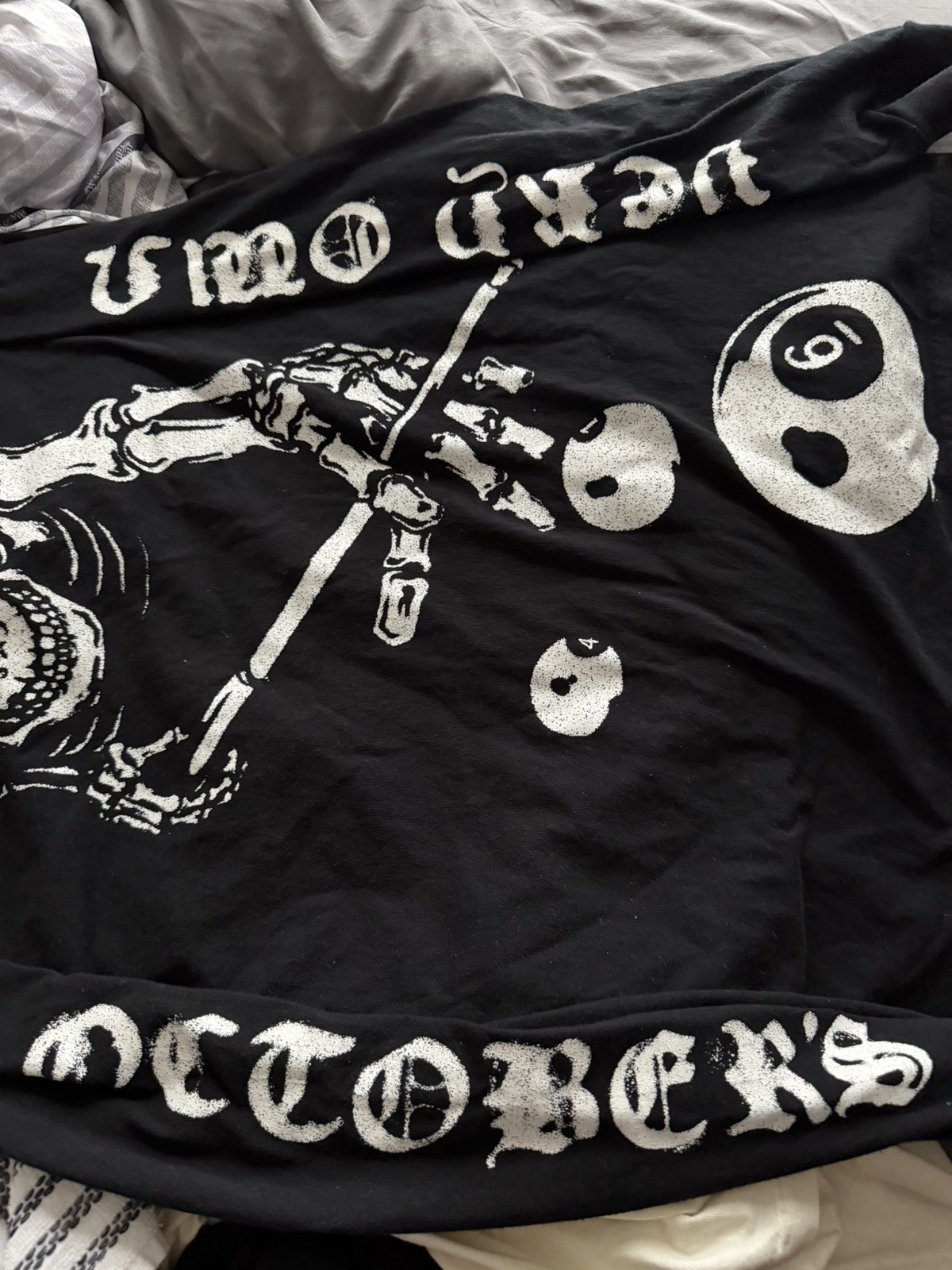 OVO Skeleton Longsleeve Shirt Size Large gallery