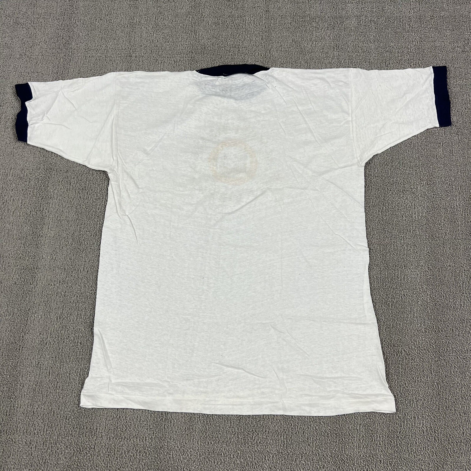 Vintage 70's West Virginia Almost Heaven T Shirt Single Stitch Ringer Men's NOS gallery