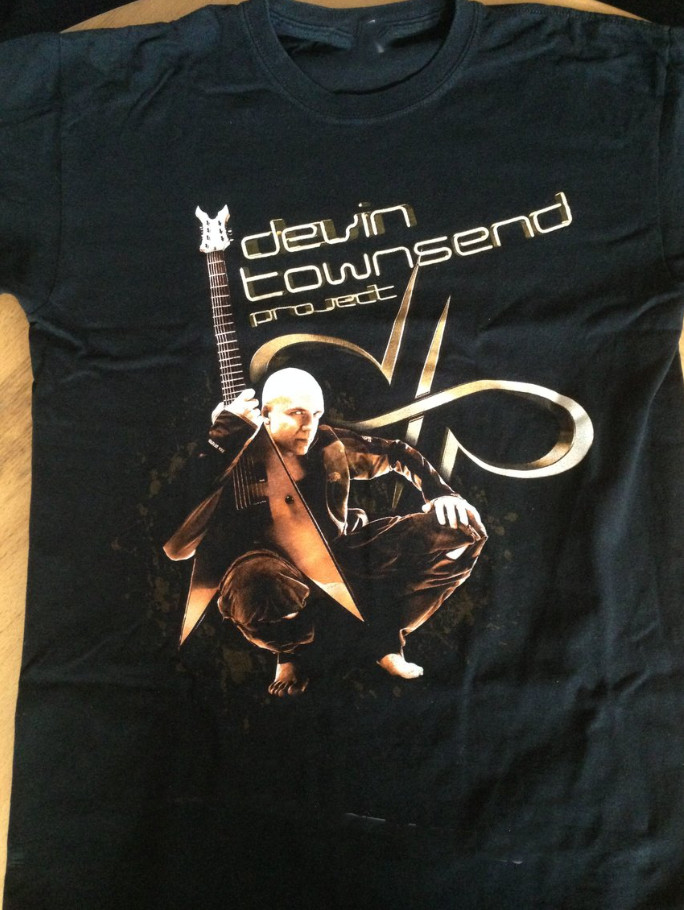 Addicted Tour Devin Townsend Project T-Shirt Full Size BL2.1294