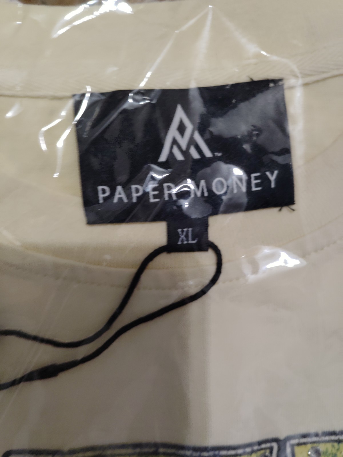 Paper Money Eight ball Rinestone Front And Back T-Shirt XL Brand New gallery