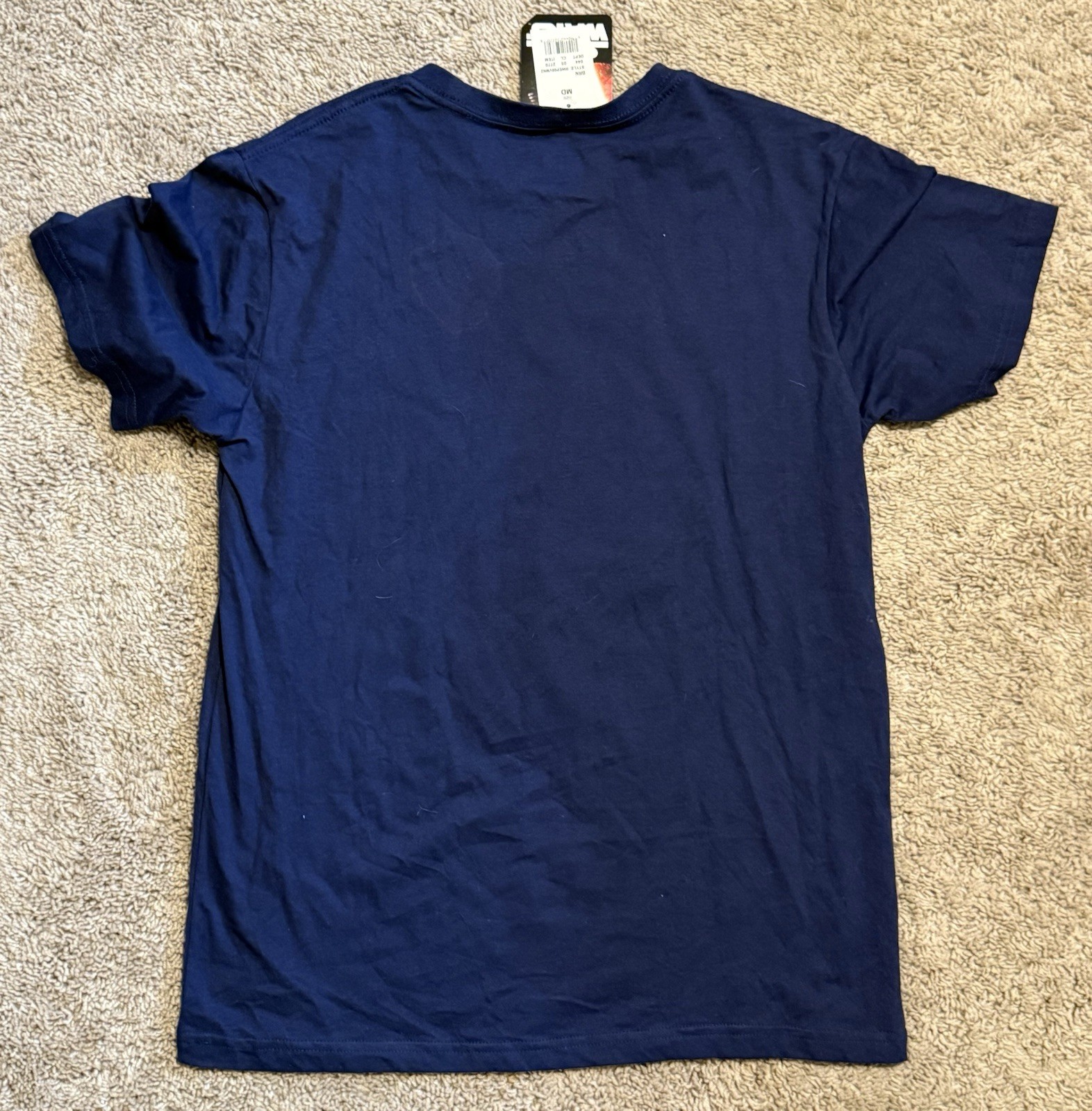 Star Wars Shirt Mens Medium Blue CHEWBACCA Graphic Tee Movie Sci-Fi Disney NWT gallery