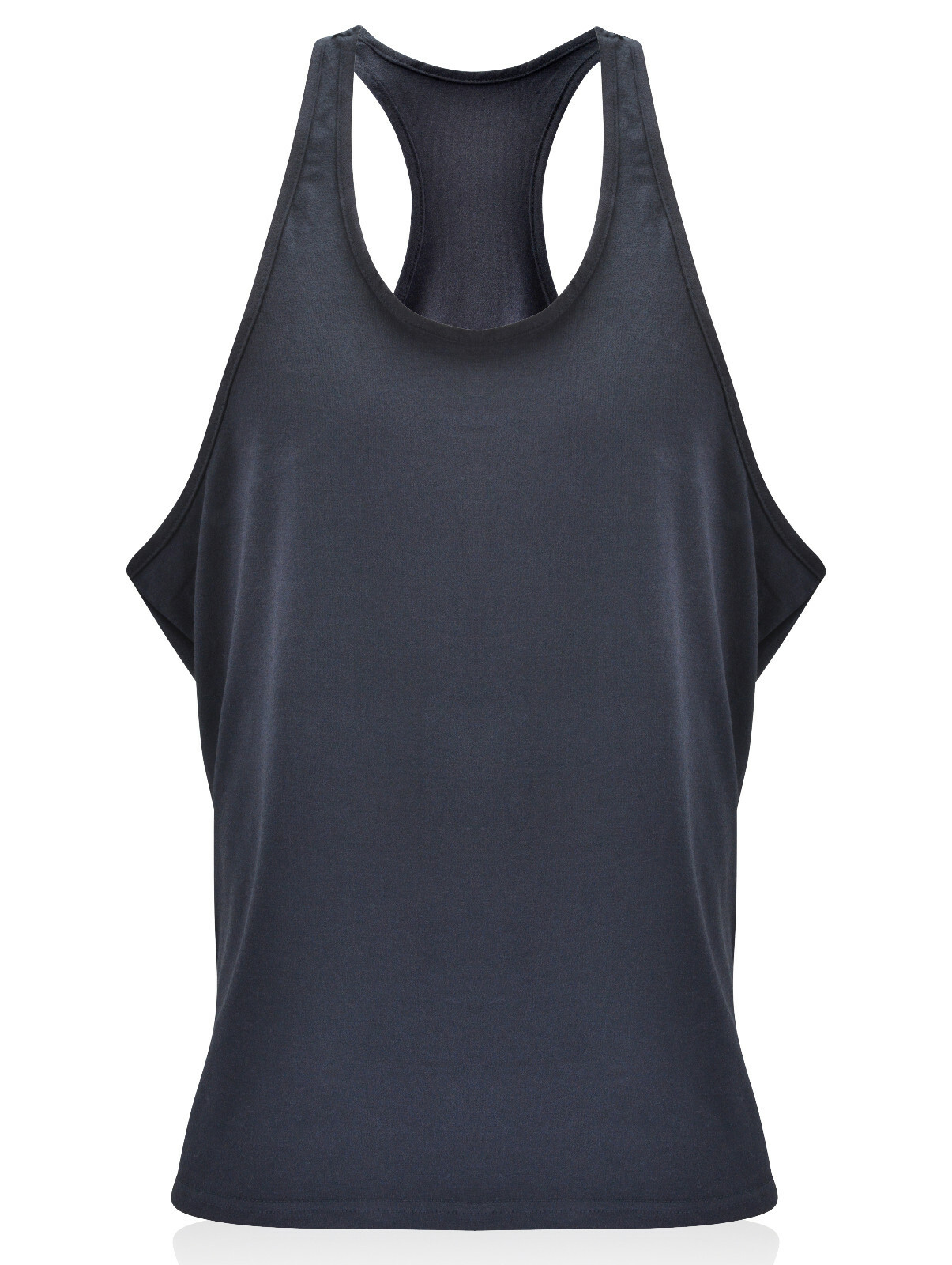 Gym Stringer- Men's Tank Top for Bodybuilding and Fitness - Singlets Black gallery