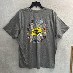’47 Mens T Shirt MLB Baseball Spring Training Gray Graphic 2XL Cotton Crew Neck