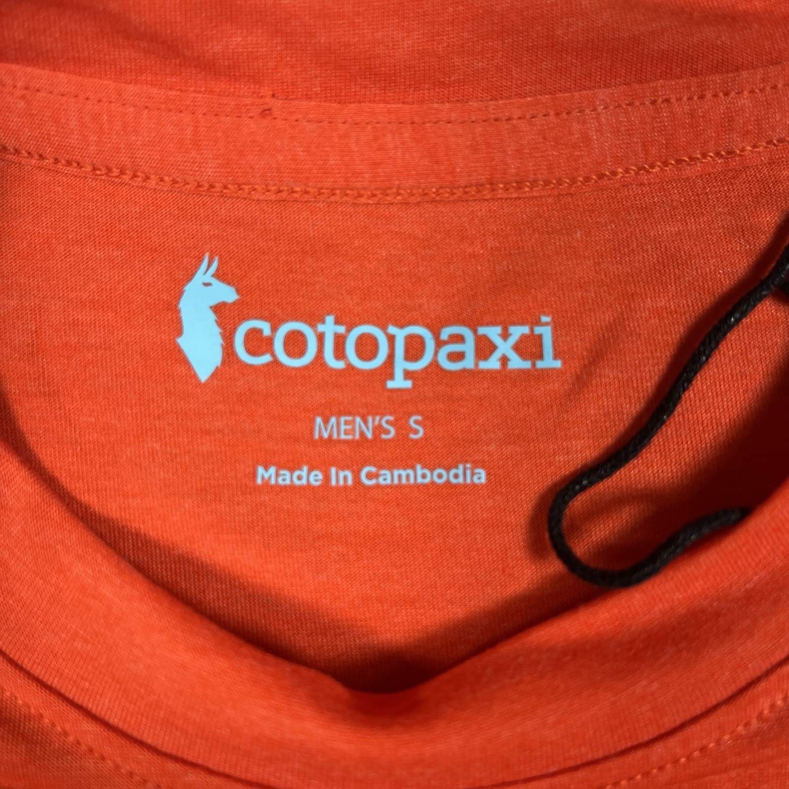 Cotopaxi Paseo Travel Pocket T-Shirt - Men's Small 'Canyon' Short Sleeve-EUC gallery