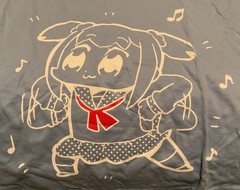 Pop Team Epic Shirt, Lootcrate, Light Blue, XL