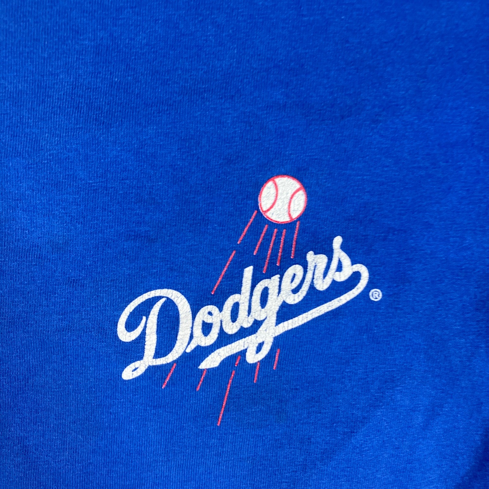 MLB Dodgers T-Shirt Mens Size S Blue Baseball Genuine Graphic Tee gallery