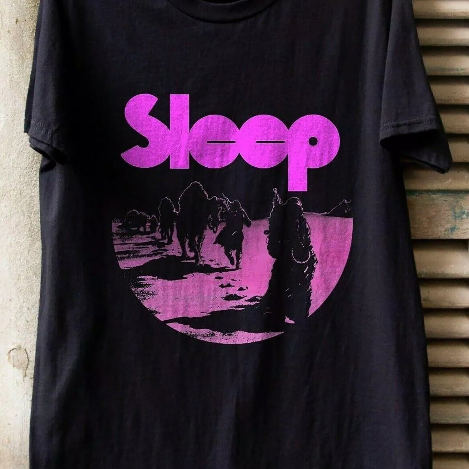 Vtg Sleep Band Black Color All Size Shirt Gift For Fan NI956
