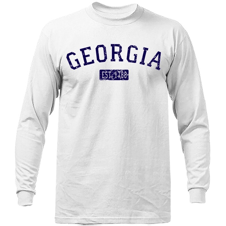 State of Georgia GA Graphic Long Sleeve