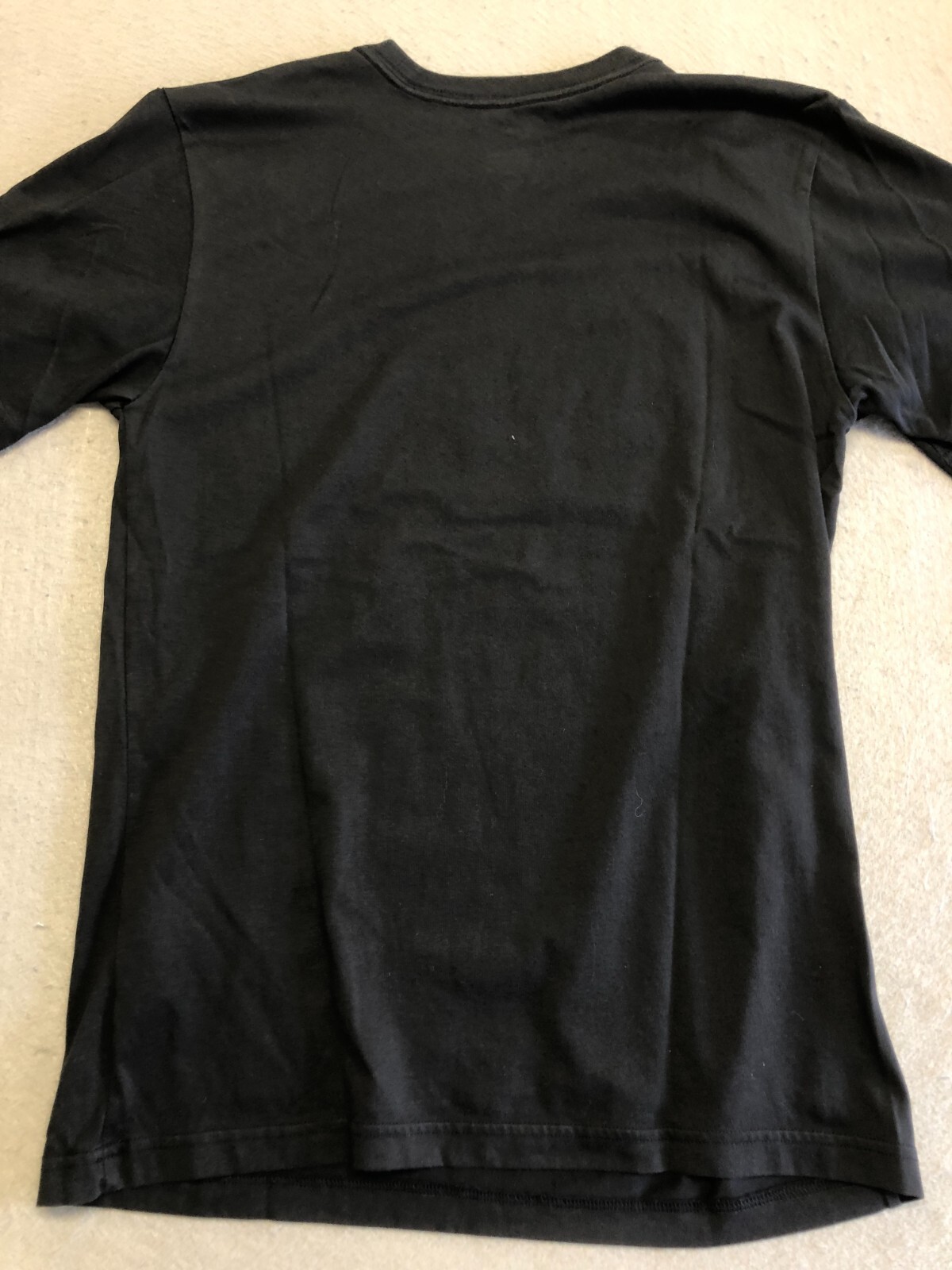 Nike T Shirt Adult Small Black Big Chest Logo Activewear/Casual Dri-Fit Tee gallery