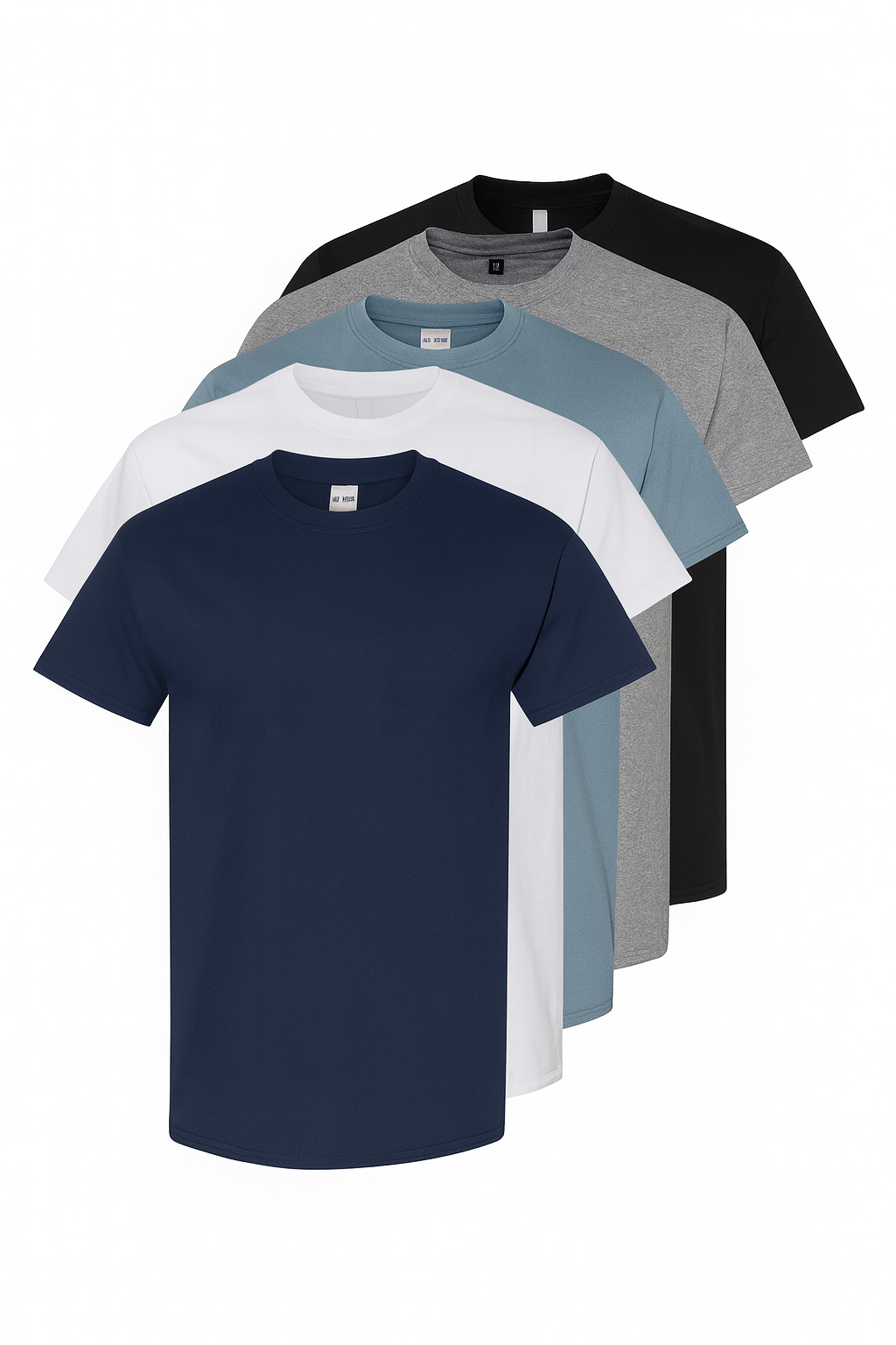 Gildan 5000 Heavy Cotton T-Shirt (Pack of 5) Blank Plain Shirts Lot S-2X gallery