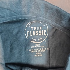 True Classic Medium Polo Turquoise