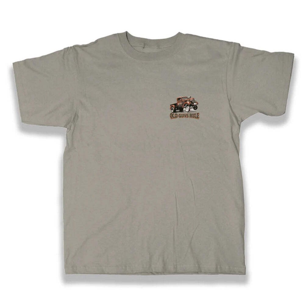 Old Guys Rule OG2242 - Iron & Octane T-Shirt - Gravel gallery
