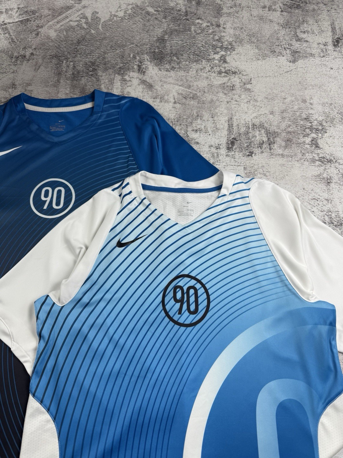 x3 Nike Total 90 Pack T Shirt Men’s Small Soccer Training Y2K Vintage Tee Jersey gallery