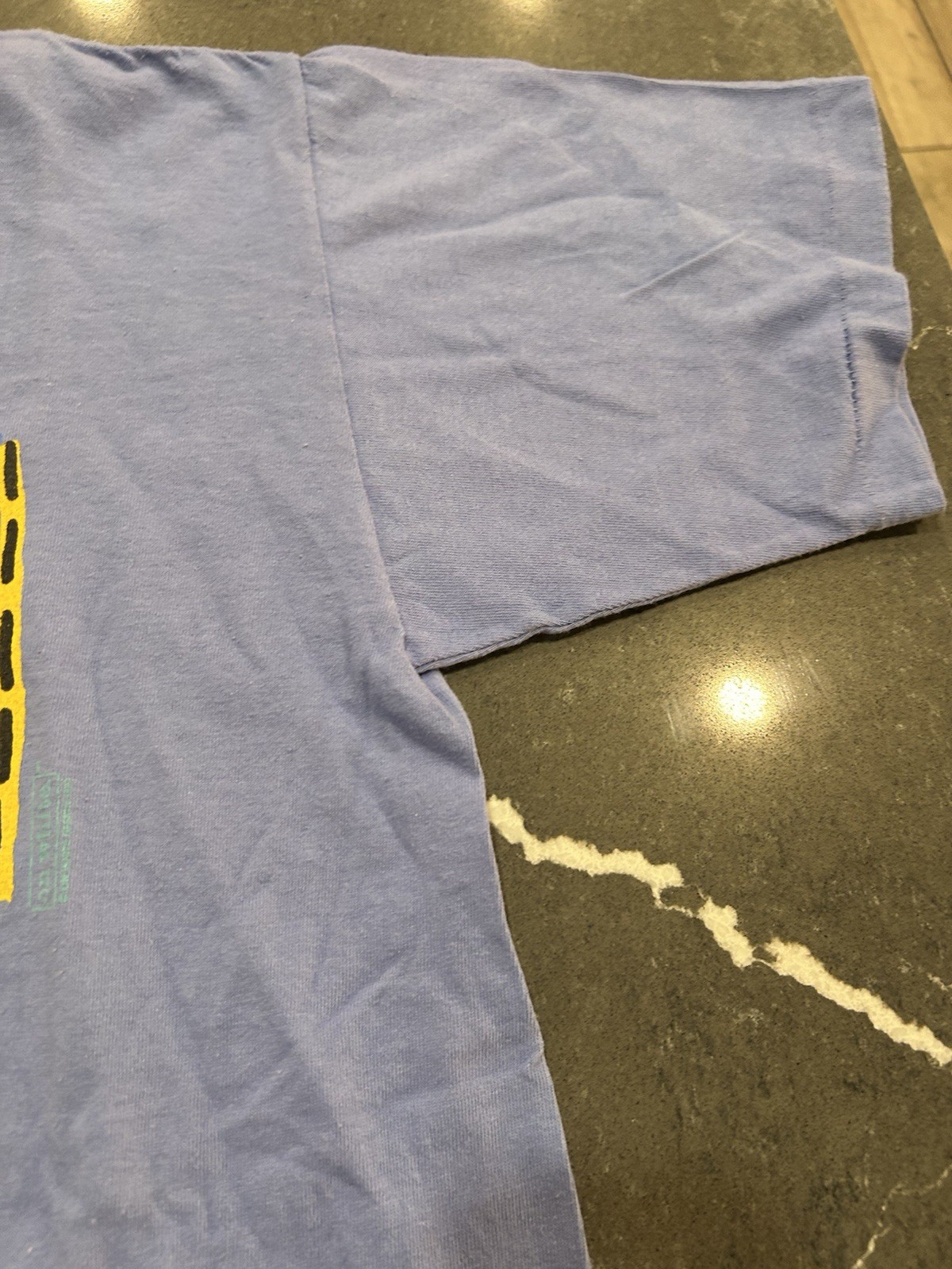 Vtg Monterey Bay Aquarium Tropical Fish T-shirt Blue Large Retro Tee Sea Life gallery
