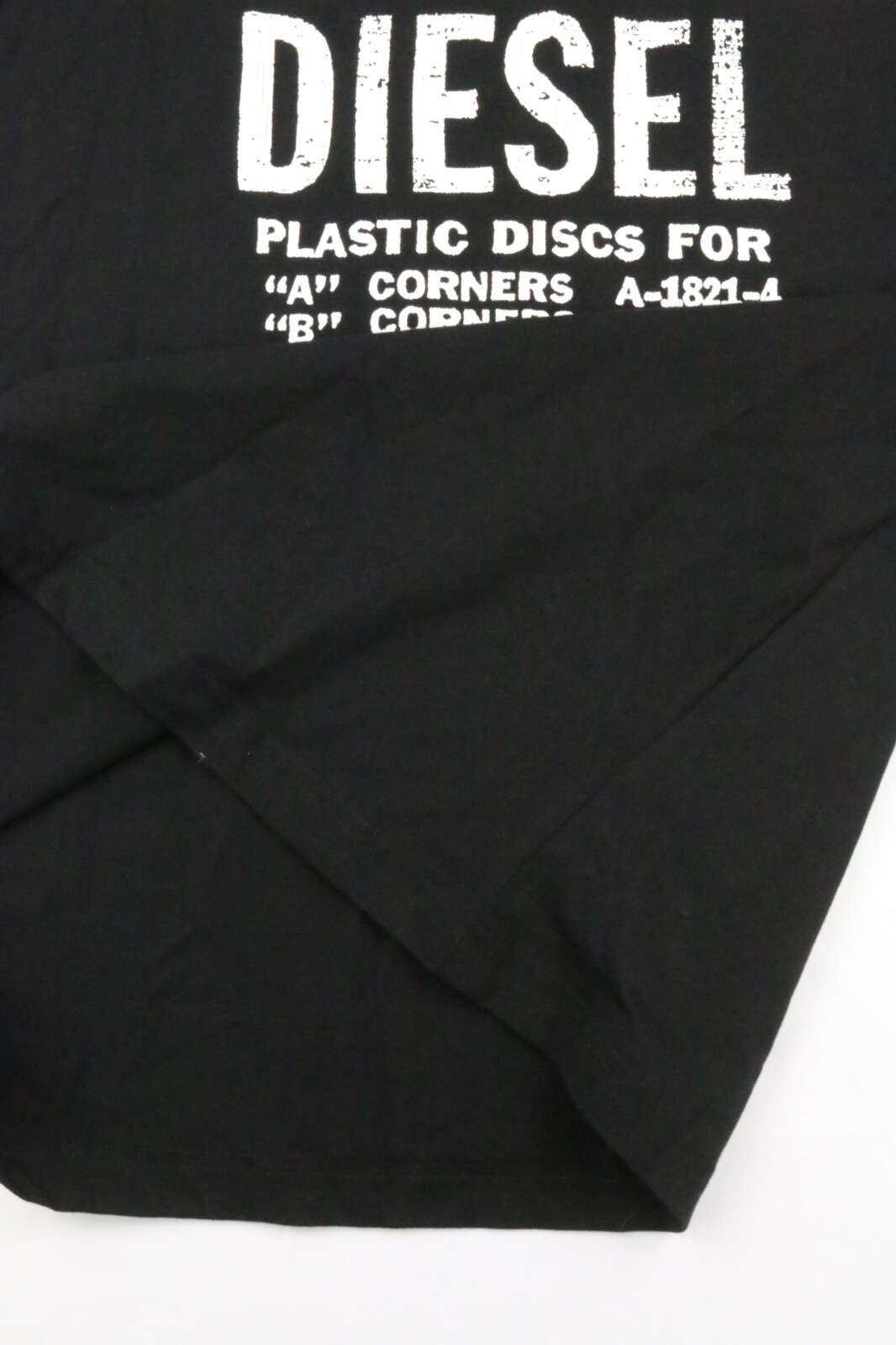 Diesel For Successful Living Tee Black White T-Shirt Sz XL Crew Neck Magic Unit gallery